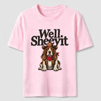 Well Sheeyit Basset Hound Classic T-Shirt