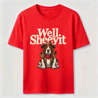 Well Sheeyit Basset Hound Classic T-Shirt