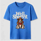 Well Sheeyit Basset Hound Classic T-Shirt