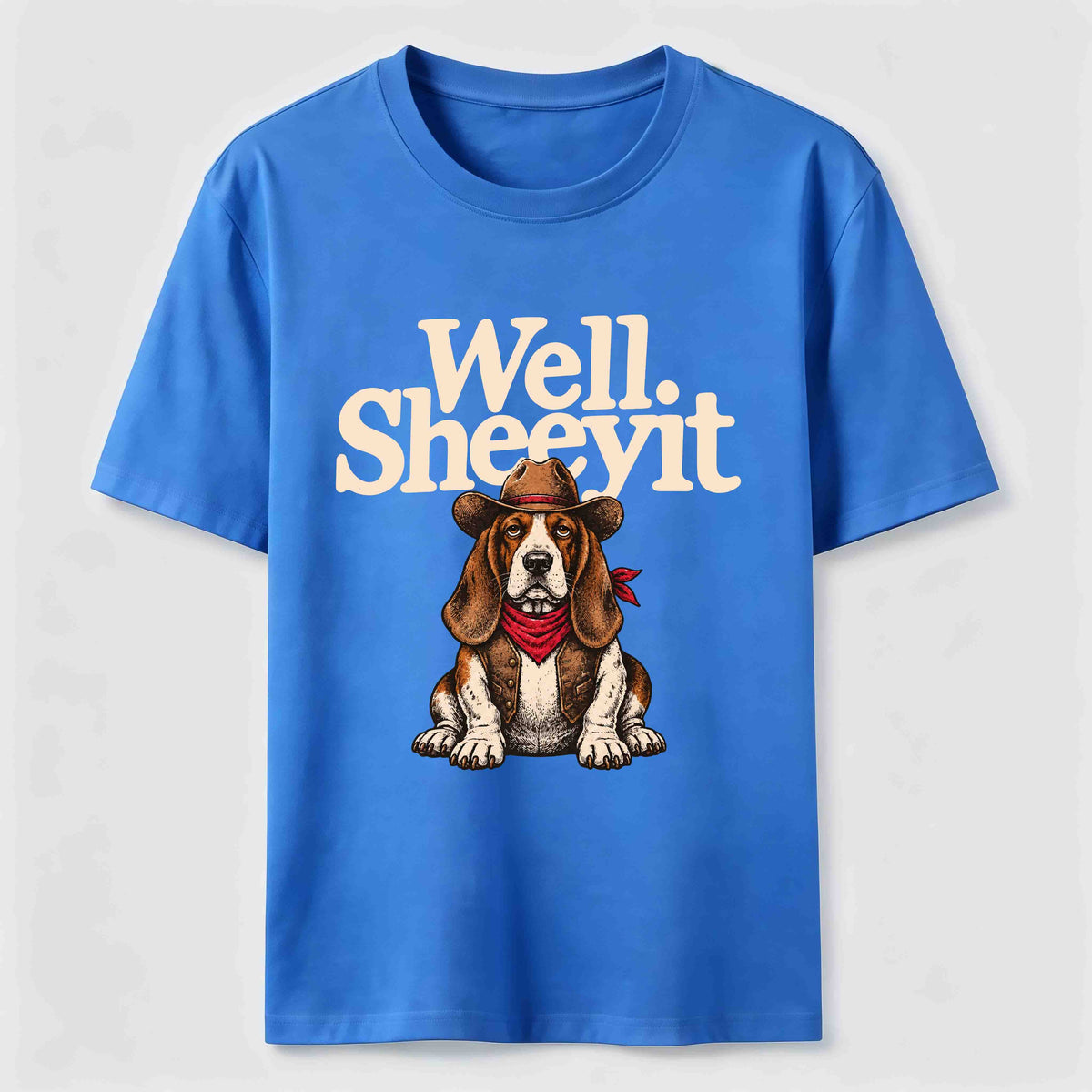 Well Sheeyit Basset Hound Classic T-Shirt