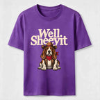 Well Sheeyit Basset Hound Classic T-Shirt