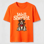 Well Sheeyit Basset Hound Classic T-Shirt