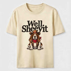 Well Sheeyit Basset Hound Classic T-Shirt