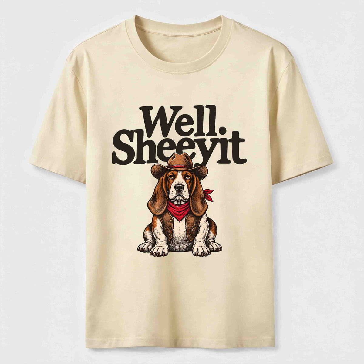 Well Sheeyit Basset Hound Classic T-Shirt