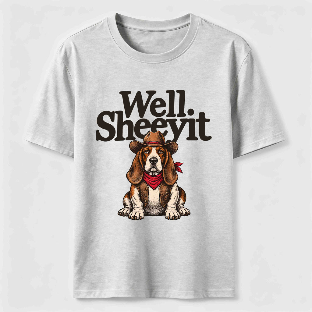 Well Sheeyit Basset Hound Classic T-Shirt