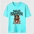 Well Sheeyit Basset Hound Classic T-Shirt