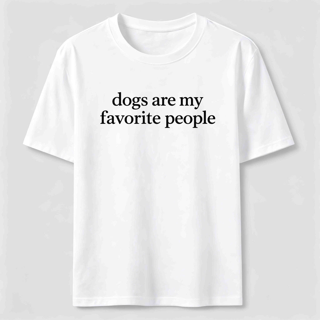 Dogs Are My Favorite People Classic T-Shirt