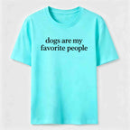 Dogs Are My Favorite People Classic T-Shirt