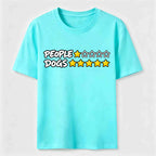 Dogs Five Stars Classic T-Shirt