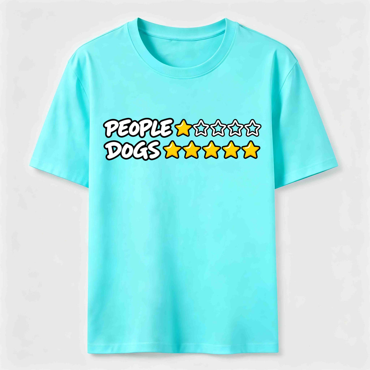 Dogs Five Stars Classic T-Shirt