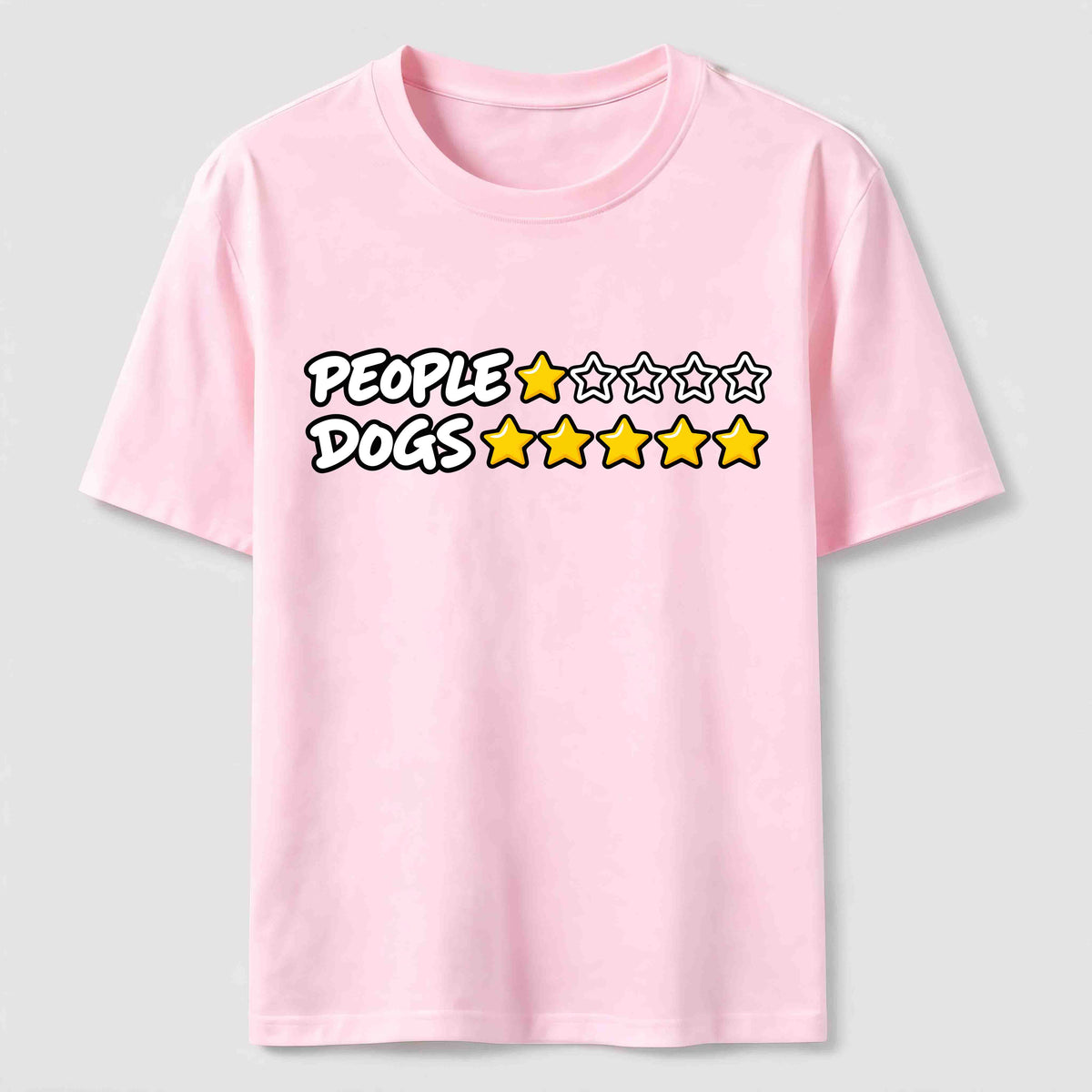 Dogs Five Stars Classic T-Shirt