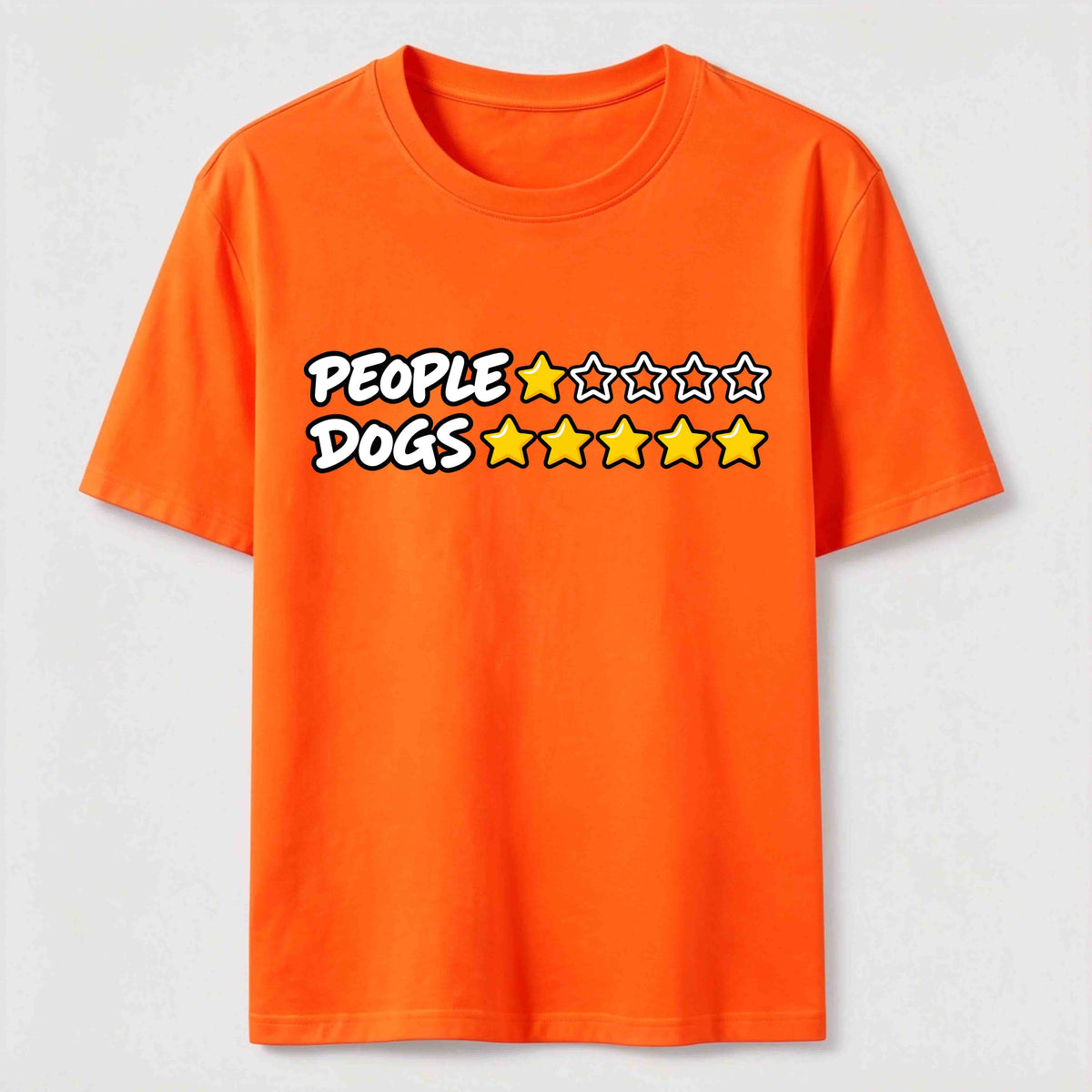 Dogs Five Stars Classic T-Shirt