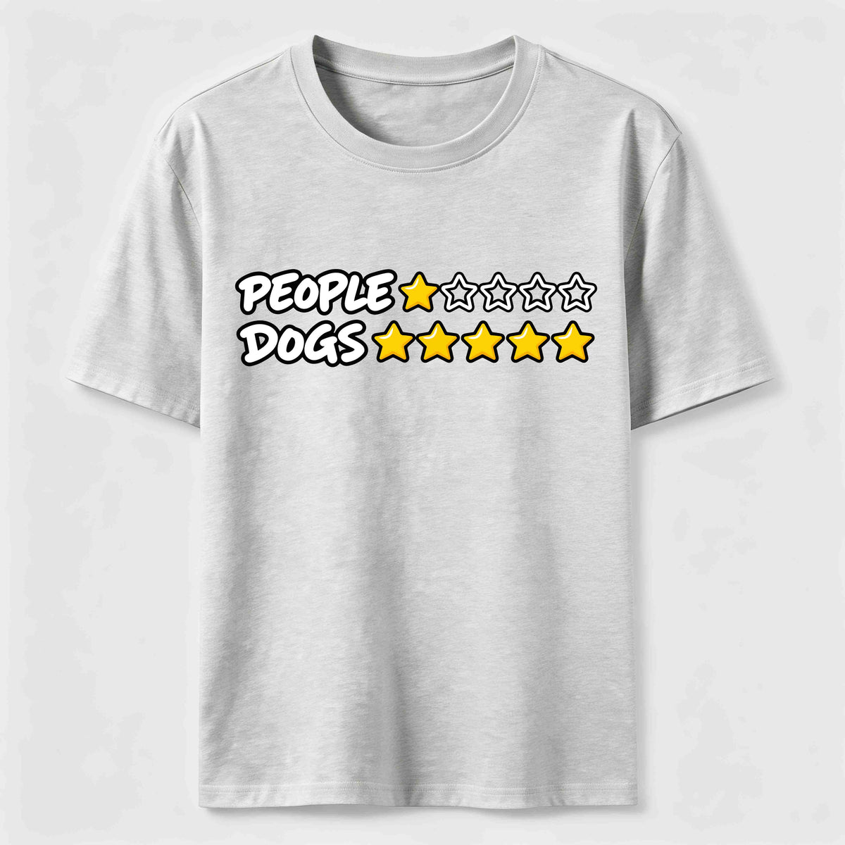 Dogs Five Stars Classic T-Shirt