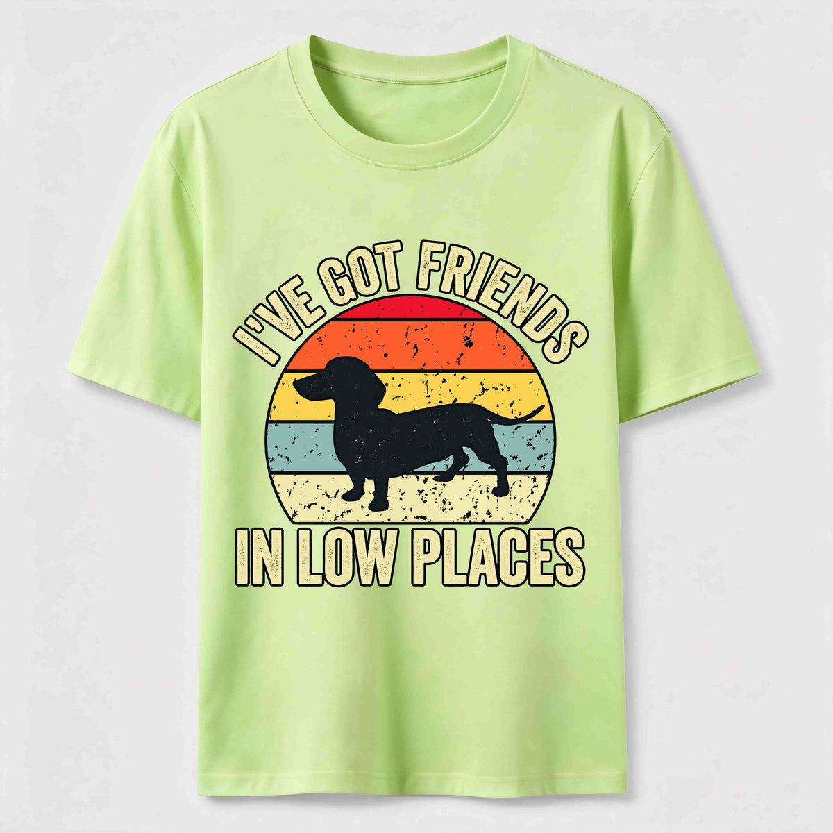 Friends in Low Places Dachshund Classic T-Shirt