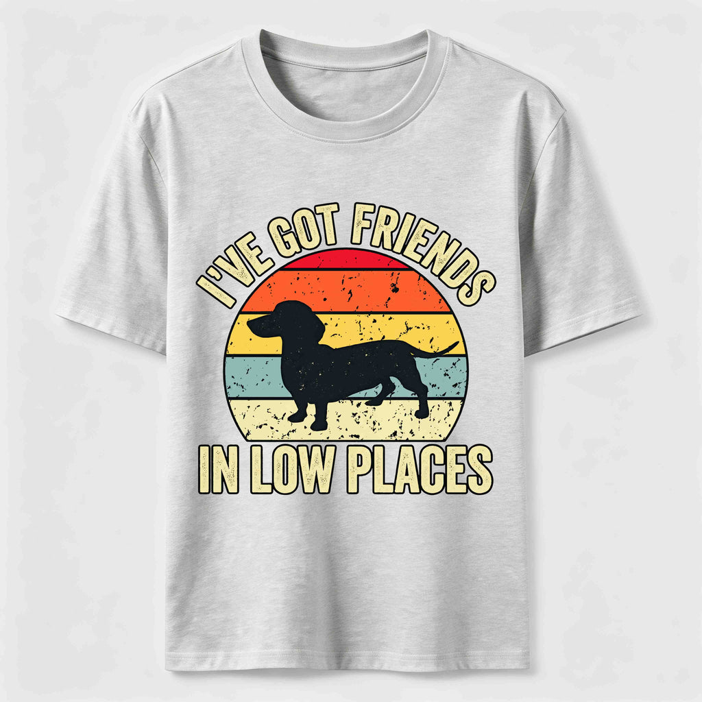 Friends in Low Places Dachshund Classic T-Shirt