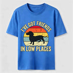 Friends in Low Places Dachshund Classic T-Shirt