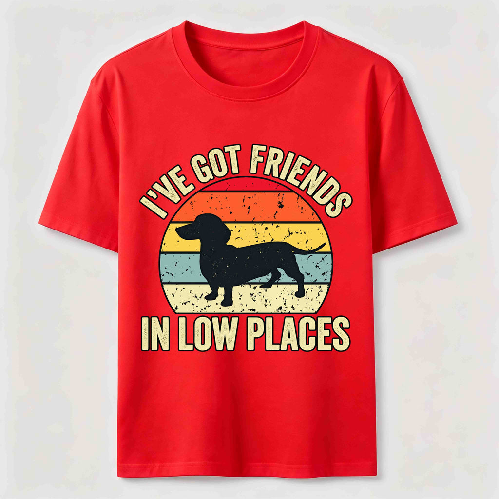 Friends in Low Places Dachshund Classic T-Shirt