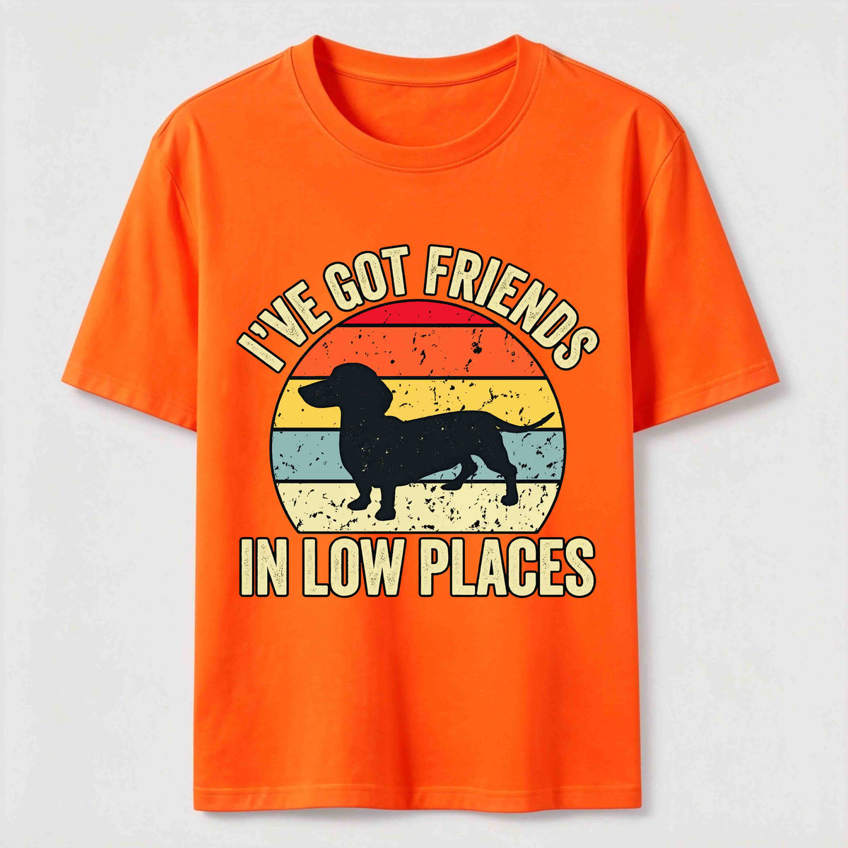 Friends in Low Places Dachshund Classic T-Shirt