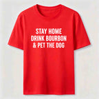 Stay Home Pet the Dog Classic T-Shirt