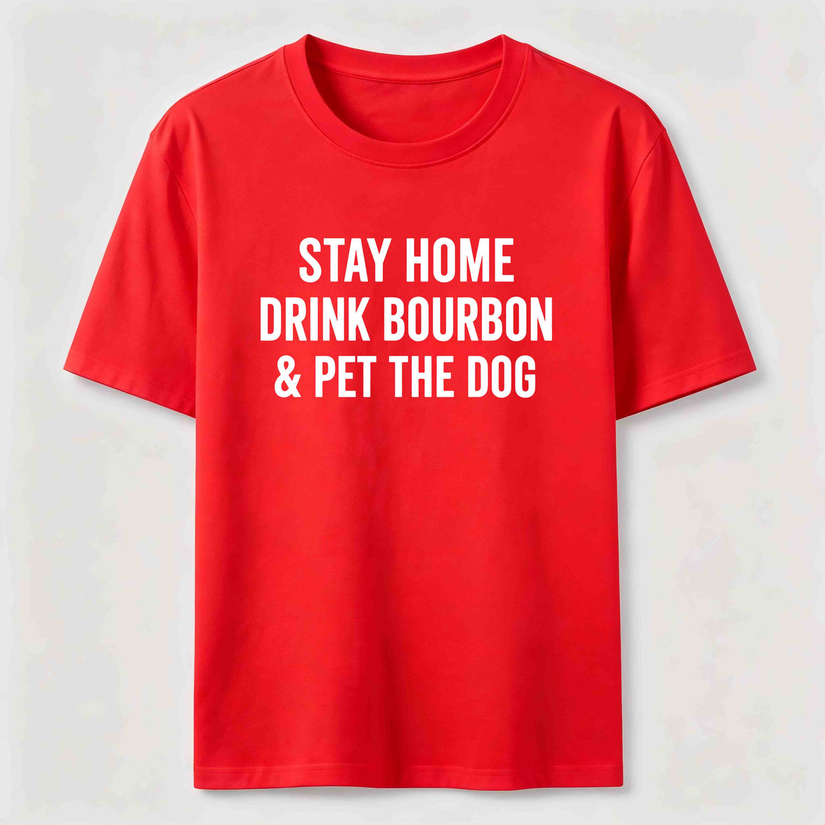 Stay Home Pet the Dog Classic T-Shirt
