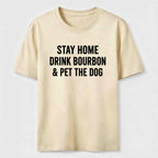 Stay Home Pet the Dog Classic T-Shirt