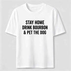 Stay Home Pet the Dog Classic T-Shirt