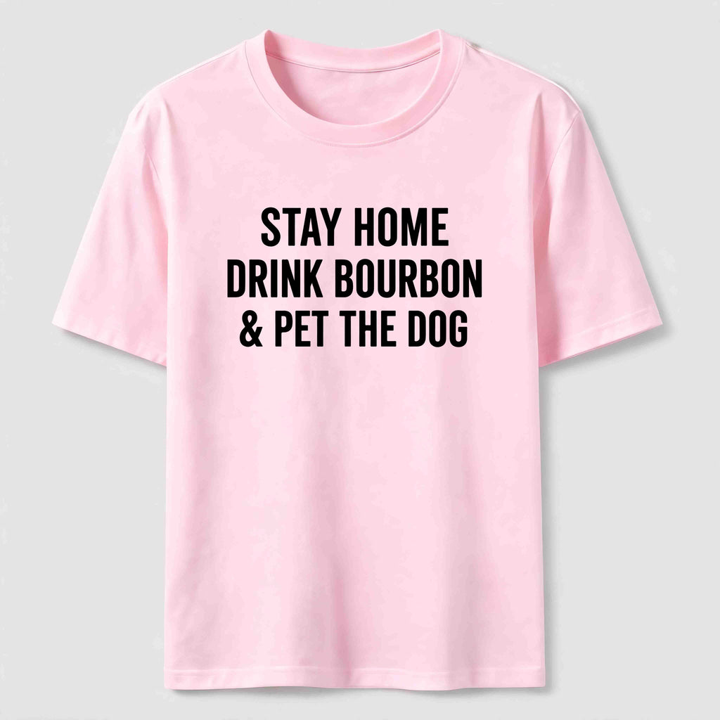 Stay Home Pet the Dog Classic T-Shirt