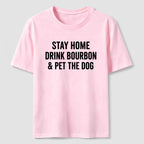 Stay Home Pet the Dog Classic T-Shirt
