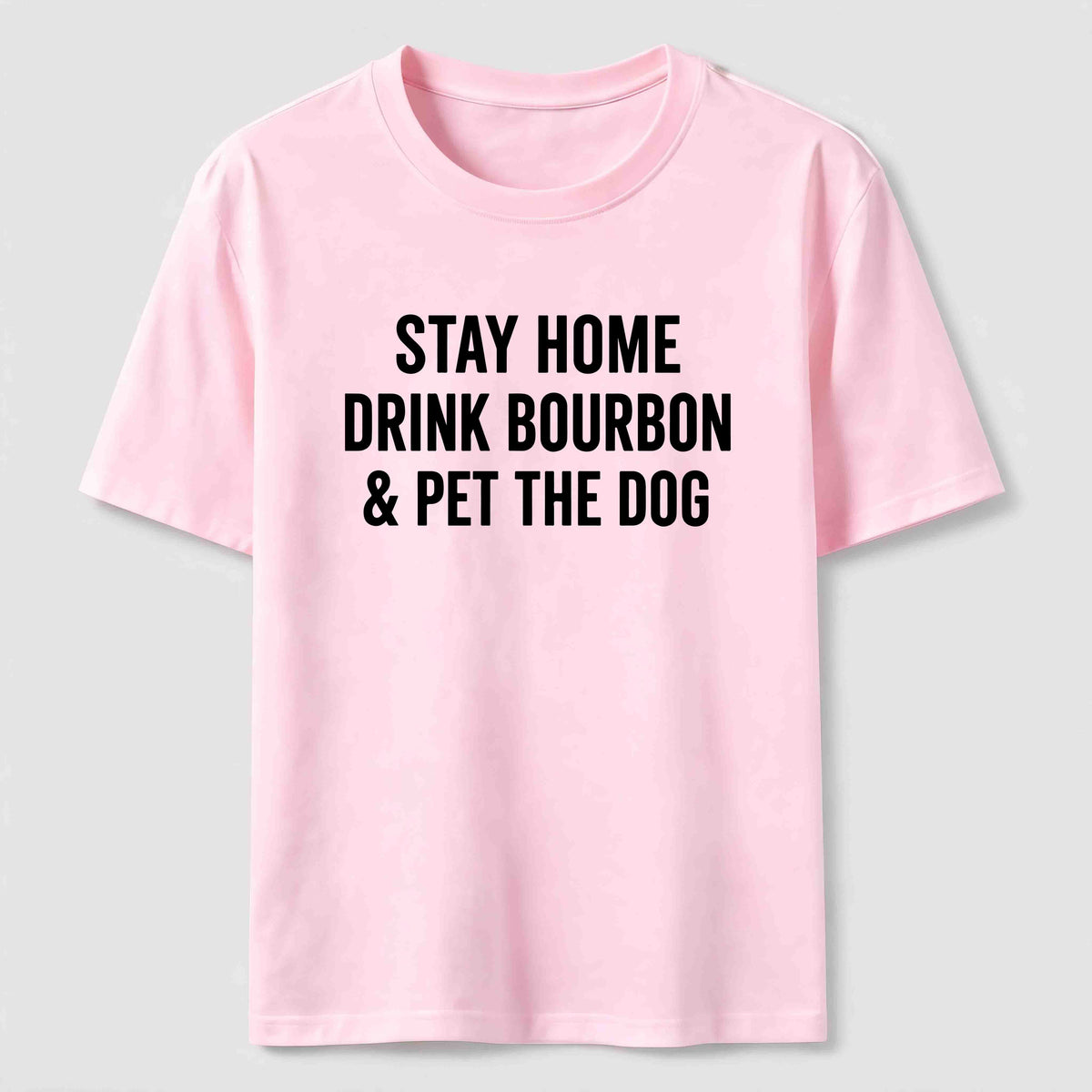 Stay Home Pet the Dog Classic T-Shirt