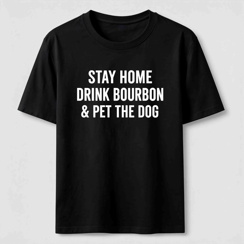 Stay Home Pet the Dog Classic T-Shirt