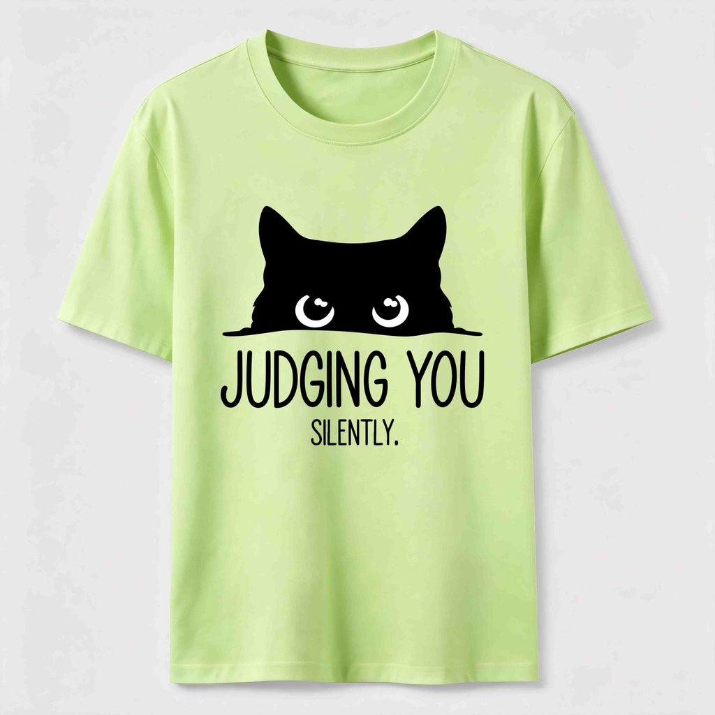 Judging You Silently Cat Classic T-Shirt