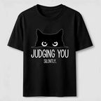 Judging You Silently Cat Classic T-Shirt