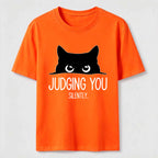 Judging You Silently Cat Classic T-Shirt