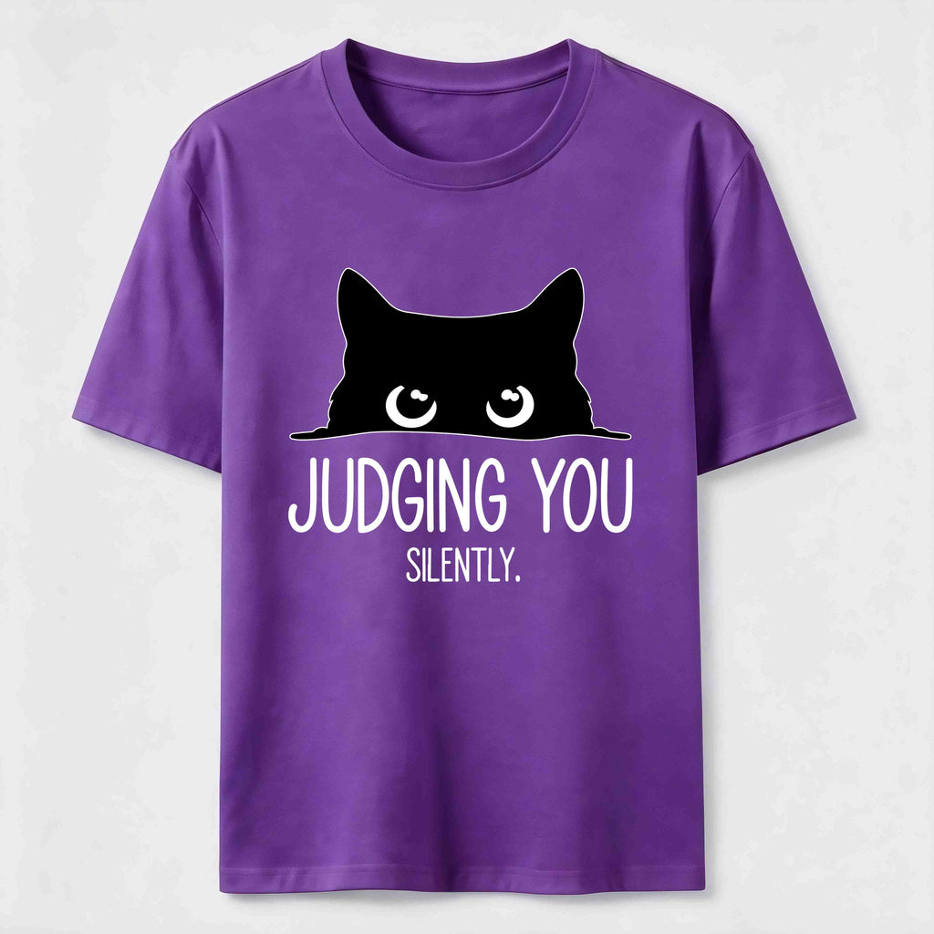 Judging You Silently Cat Classic T-Shirt