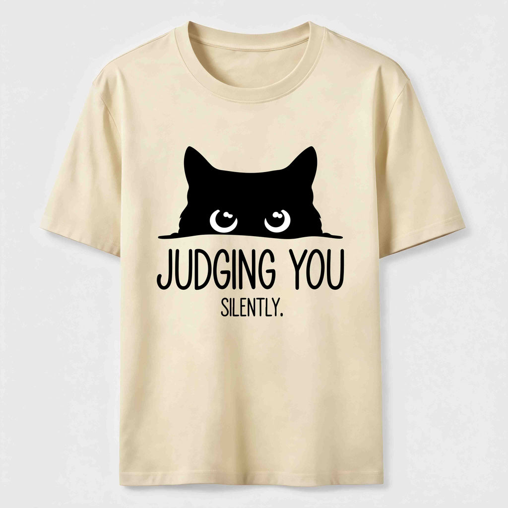 Judging You Silently Cat Classic T-Shirt