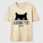 Judging You Silently Cat Classic T-Shirt