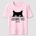 Judging You Silently Cat Classic T-Shirt