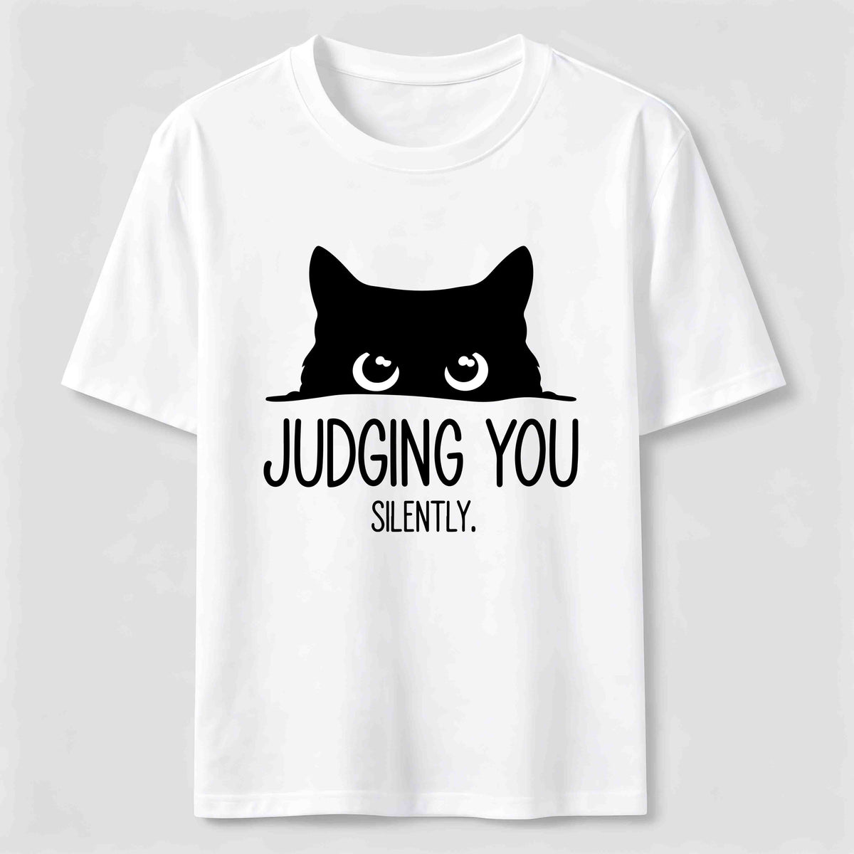Judging You Silently Cat Classic T-Shirt