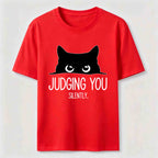 Judging You Silently Cat Classic T-Shirt