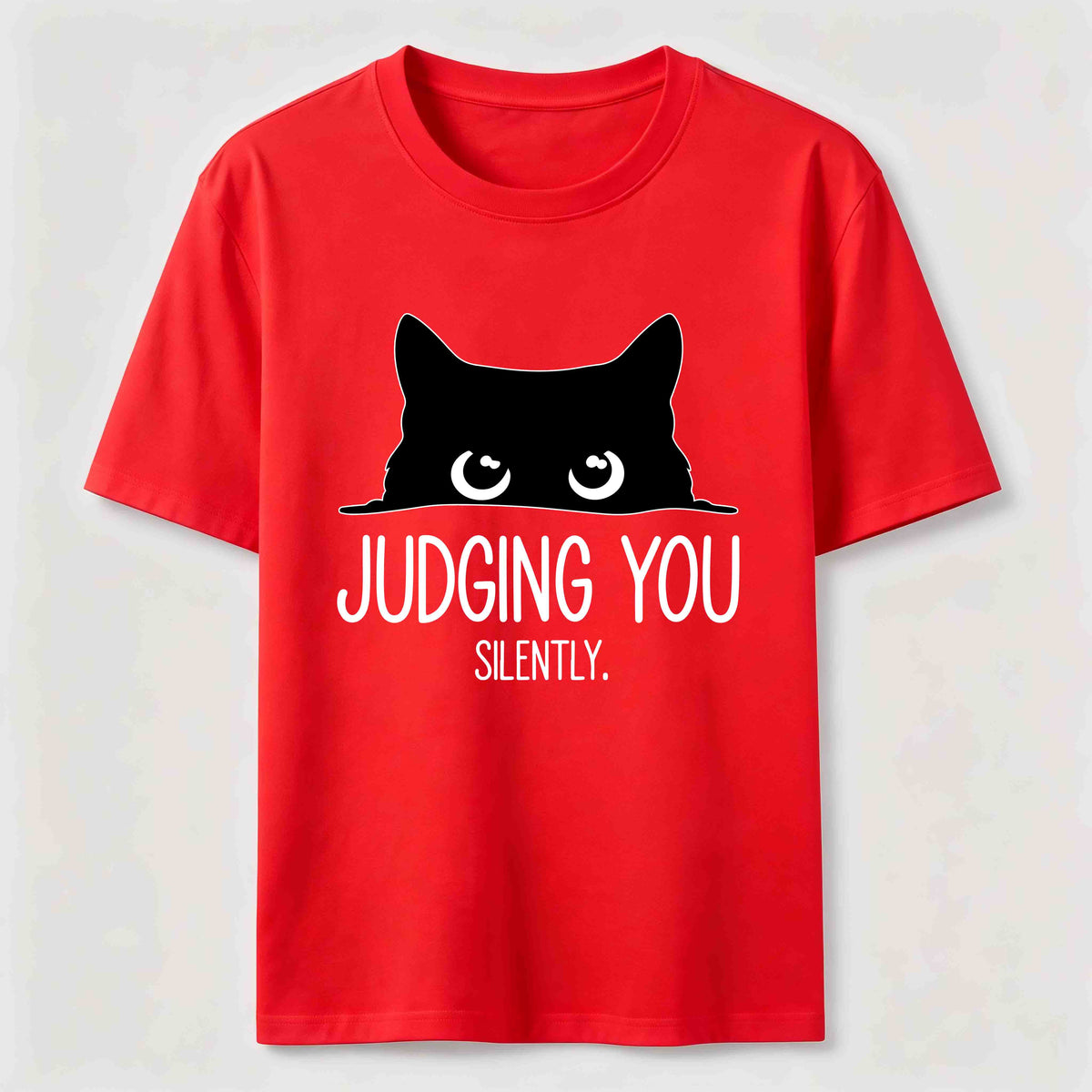 Judging You Silently Cat Classic T-Shirt