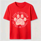 Life With More Dogs Classic T-Shirt