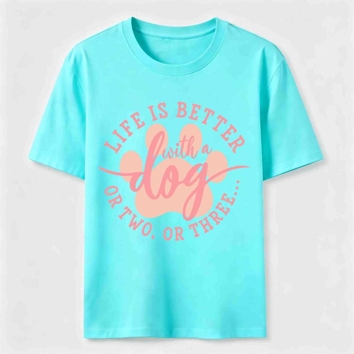 Life With More Dogs Classic T-Shirt