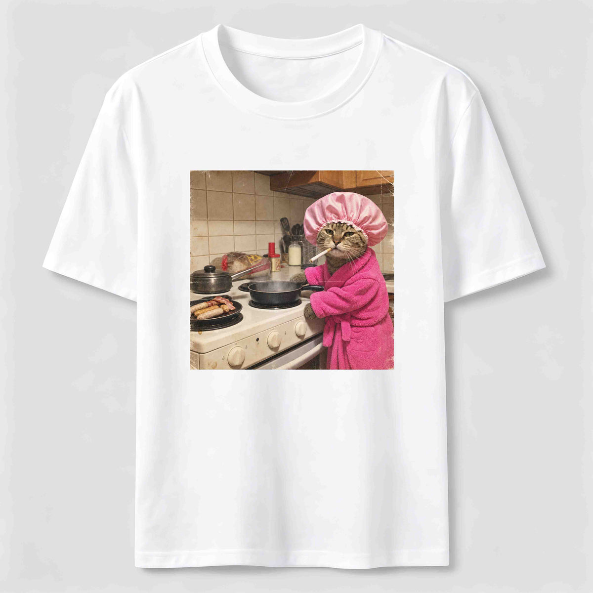 Cooking Cat Classic T-Shirt