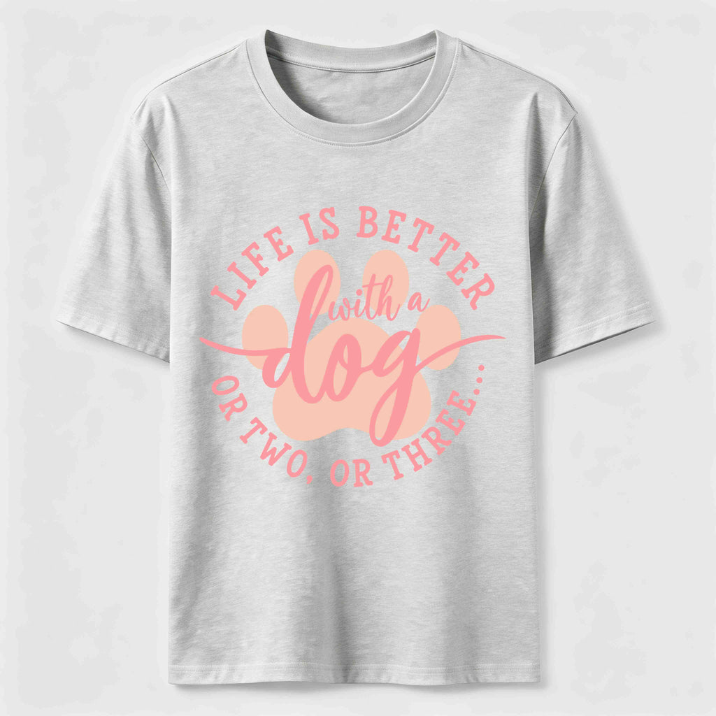 Life With More Dogs Classic T-Shirt