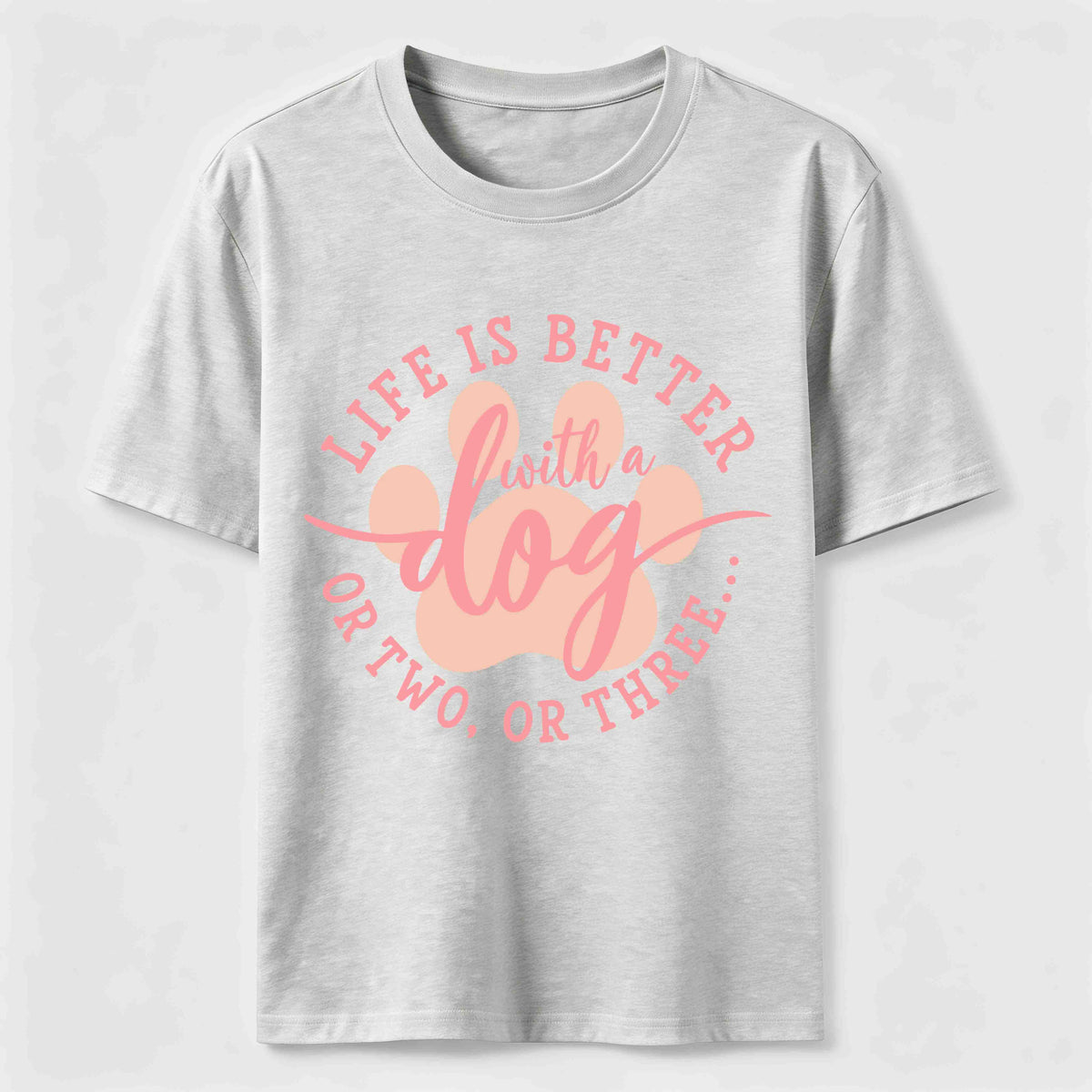 Life With More Dogs Classic T-Shirt