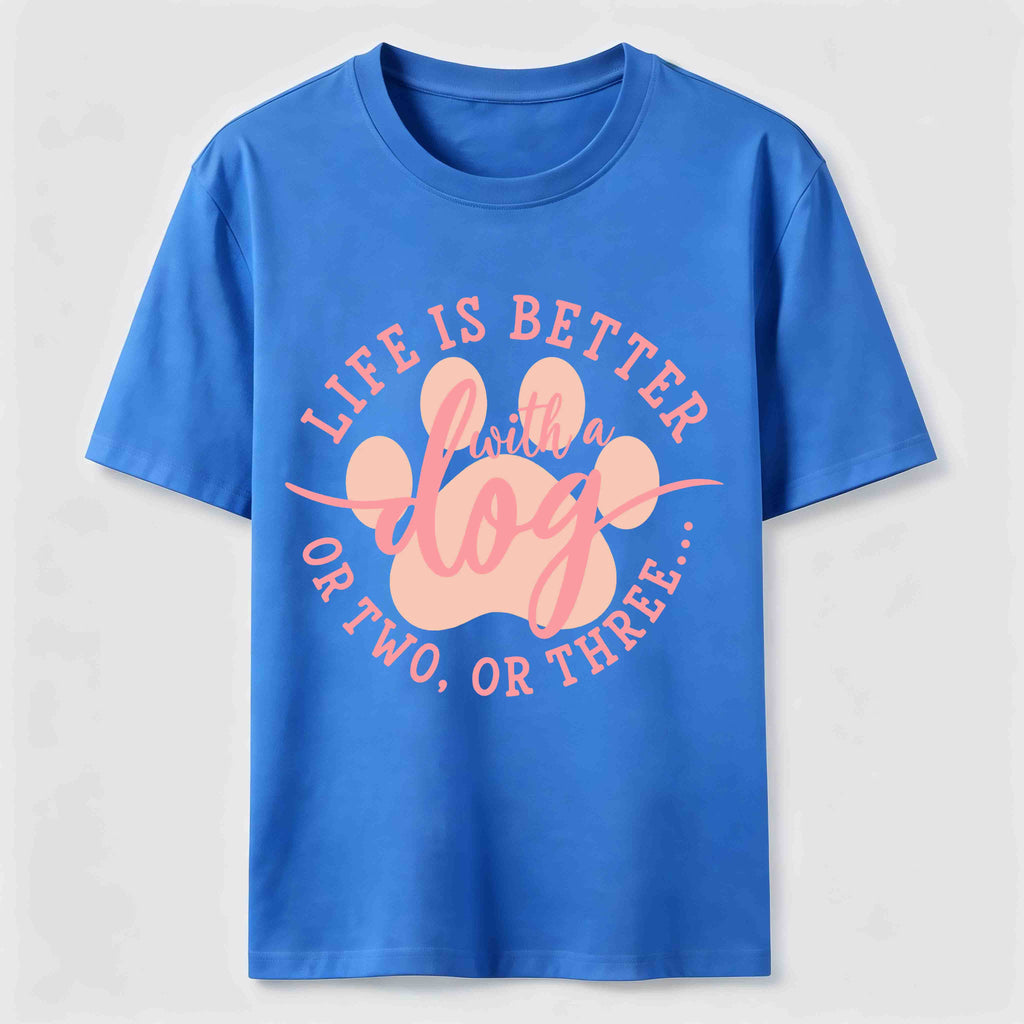 Life With More Dogs Classic T-Shirt