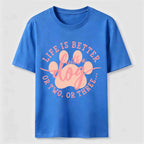 Life With More Dogs Classic T-Shirt