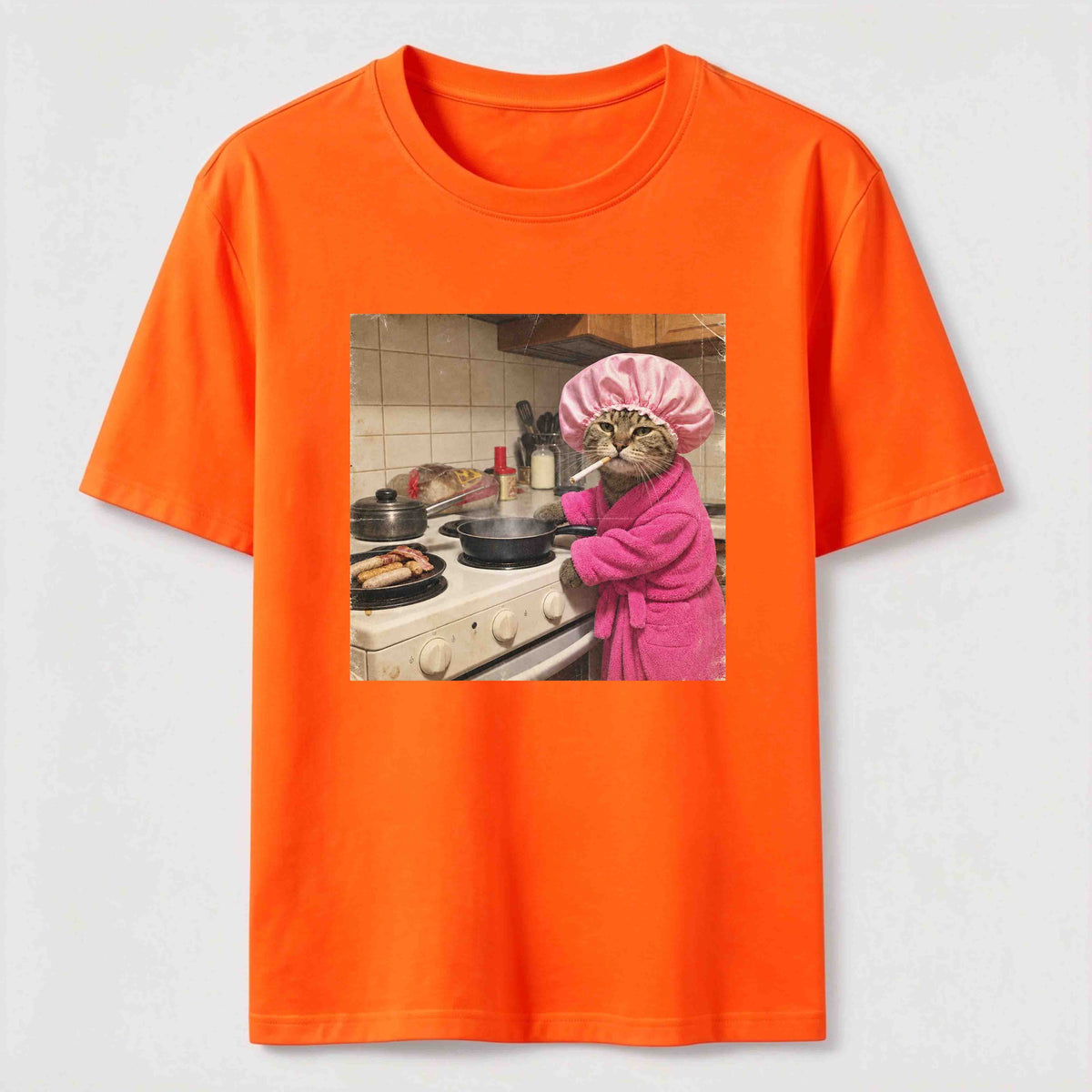 Cooking Cat Classic T-Shirt