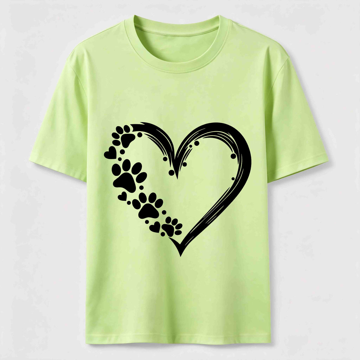 Paw Print Hearts Classic T-Shirt