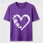 Paw Print Hearts Classic T-Shirt